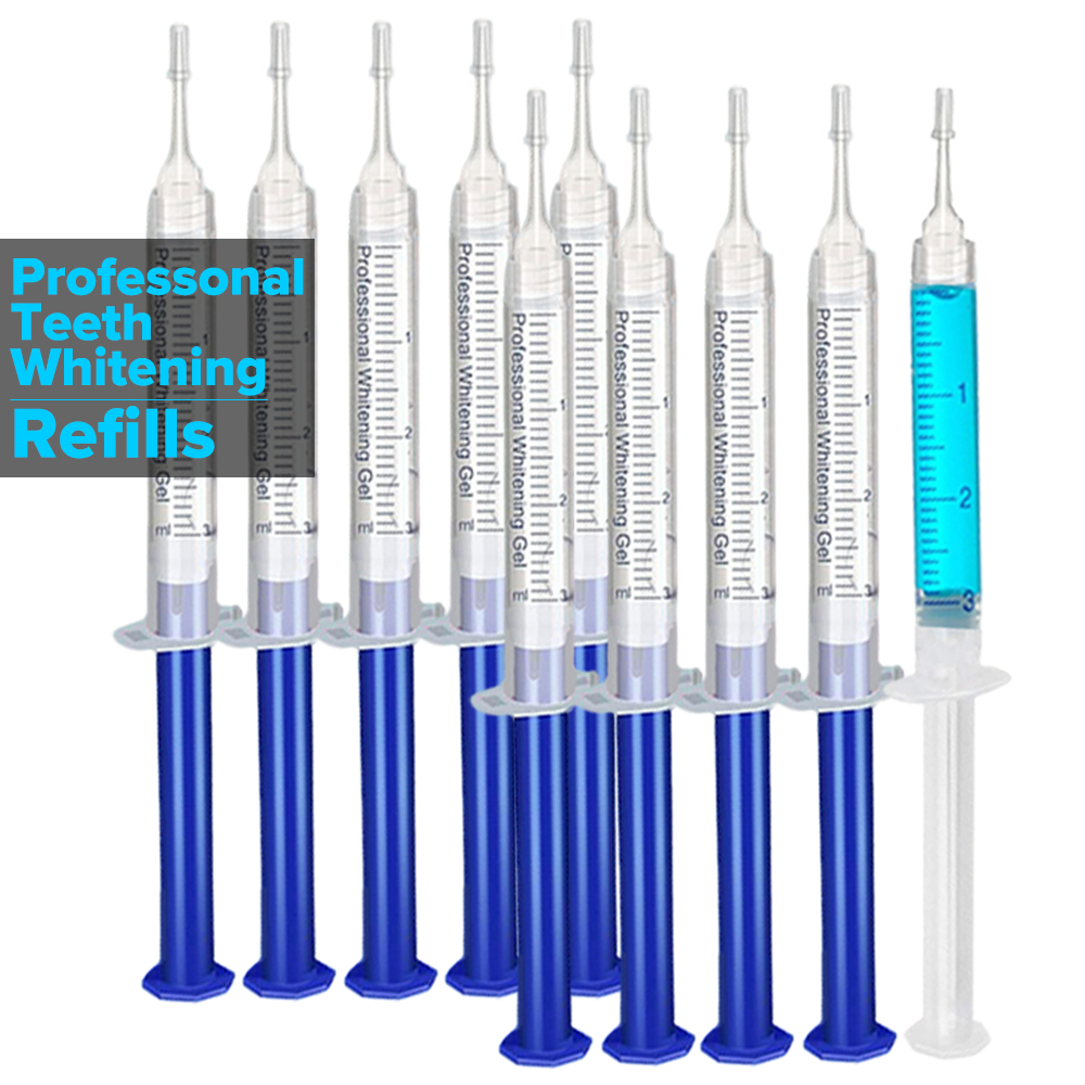 Teeth Whitening Bleach - Teeth Whitening Gel Refill Syringe Tooth