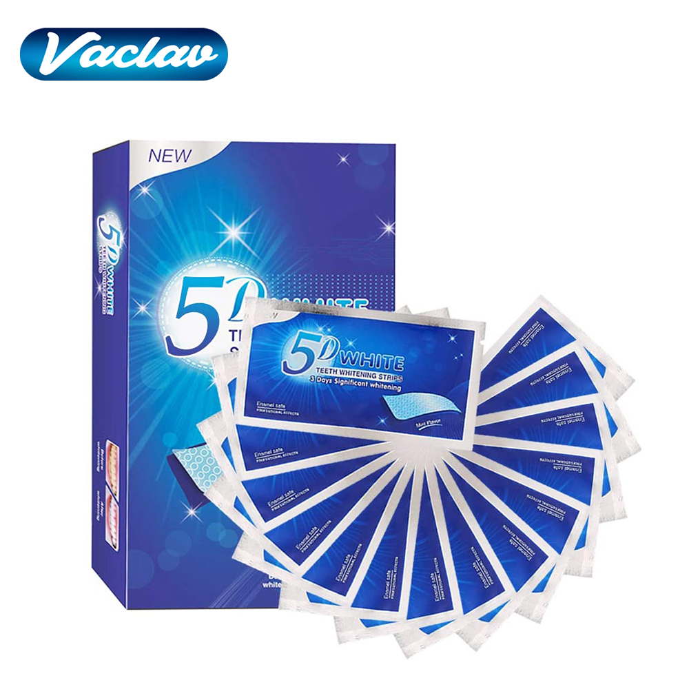 Teeth Whitening Bleach - 5D White Teeth Whitening Strip Whitening