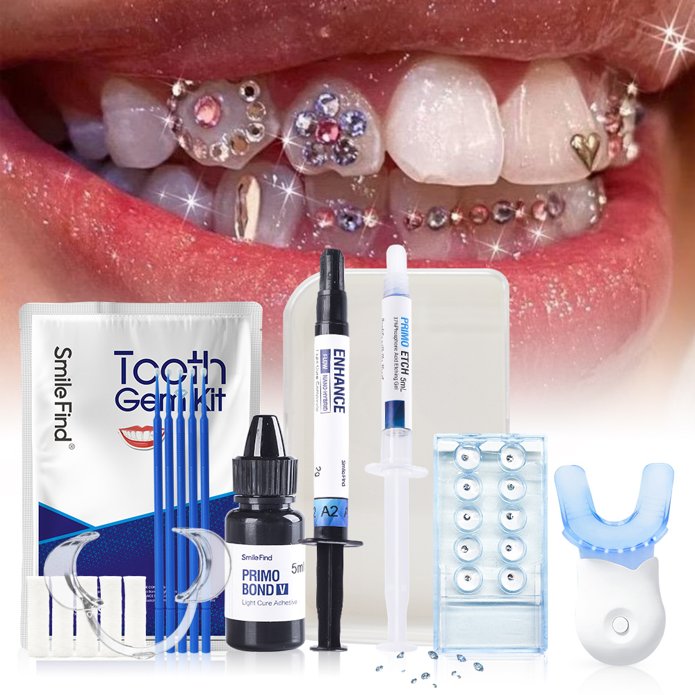 Diy Tooth Gem Kit Diamond Glue - Tooth Gem Kit recension och pris