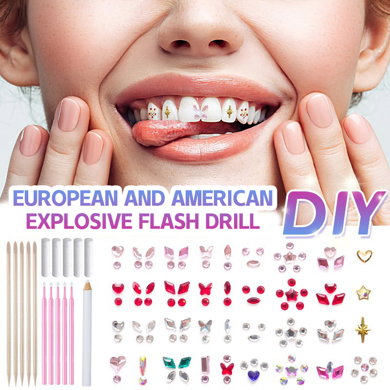 NEW Professional Tooth Gem Kit - Tooth Gem Kit recension och pris