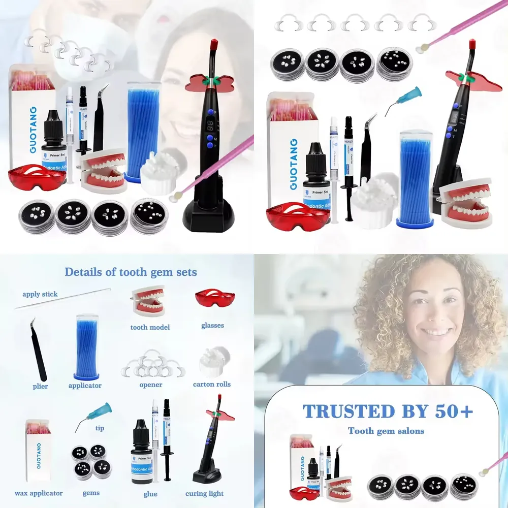 【CHIMU HOME】 Professional DIY  - Tooth Gem Kit recension och pris