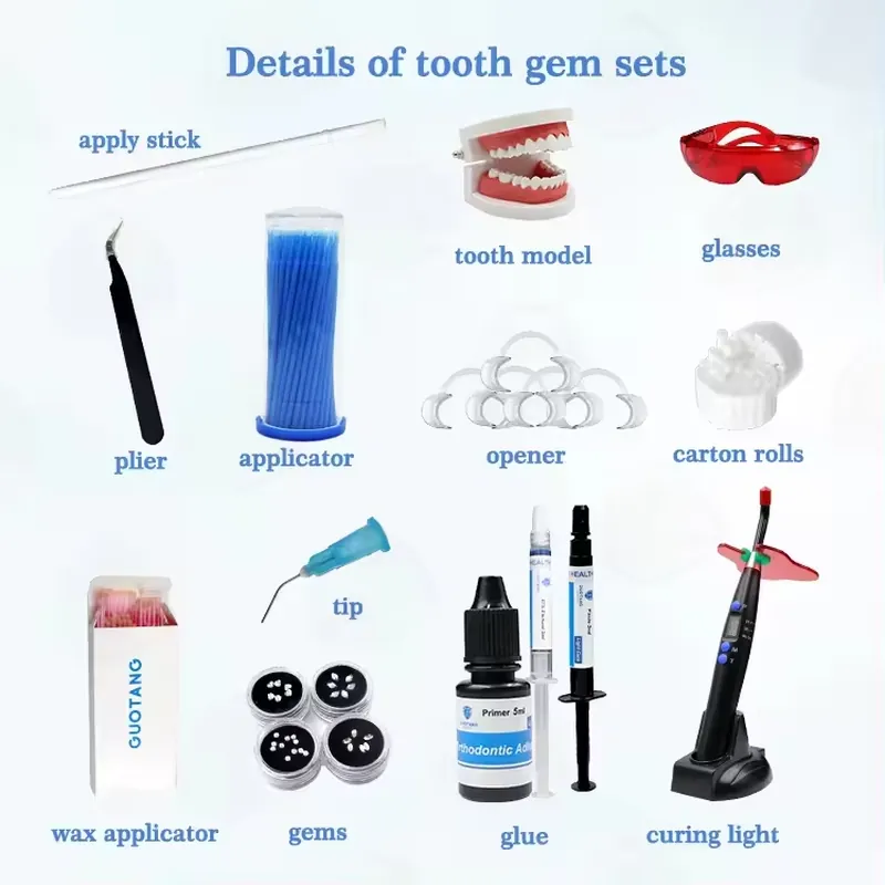 【CHIMU HOME】 Professional DIY  - Tooth Gem Kit recension och pris