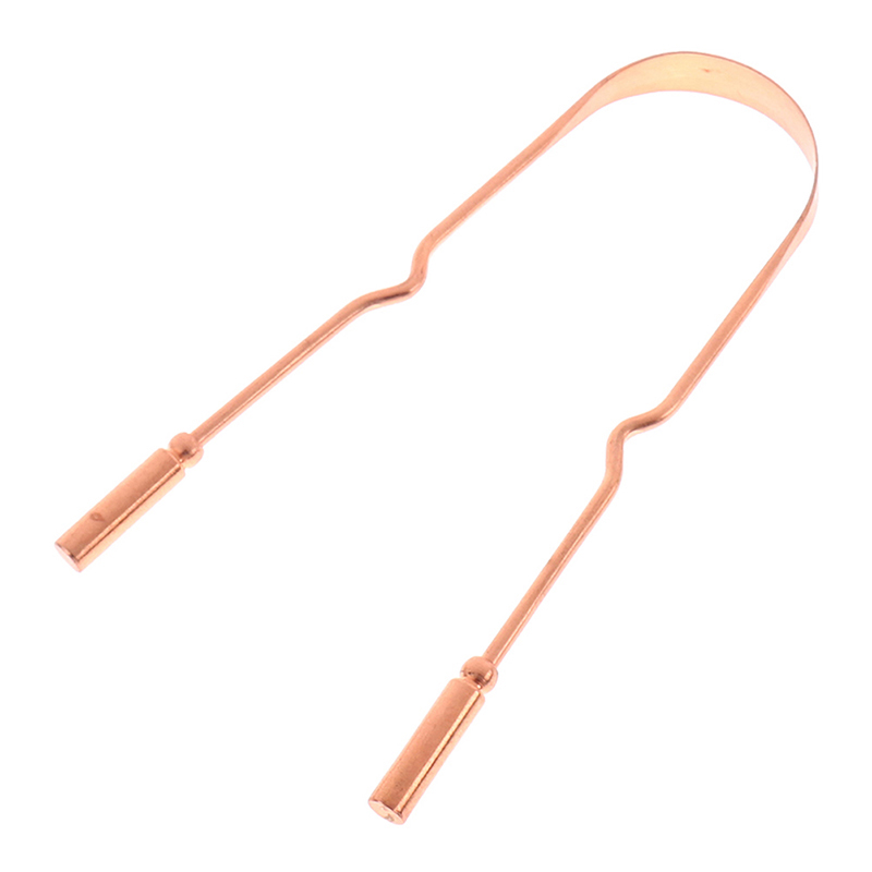 1Pc Pure Copper Tongue Scraper - Tongue Scraper Metal recension och pris