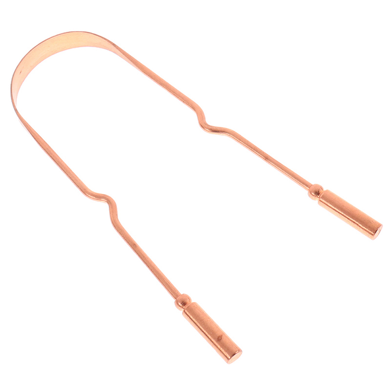 1Pc Pure Copper Tongue Scraper - Tongue Scraper Metal recension och pris
