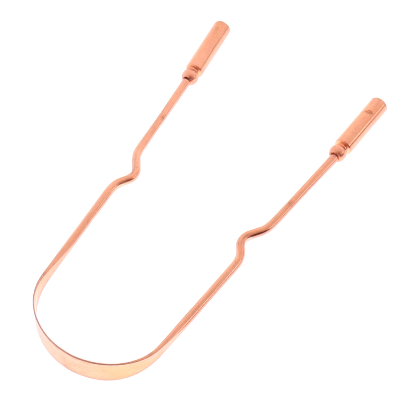 1Pc Pure Copper Tongue Scraper - Tongue Scraper Metal recension och pris