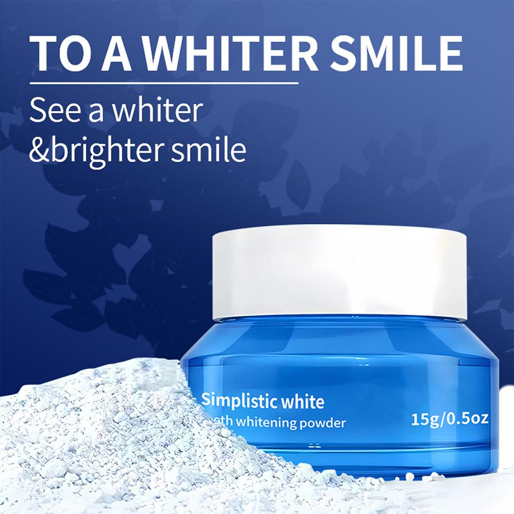 Simplistic White Teeth Whiteni - Teeth Whitening Bleach recension och pris
