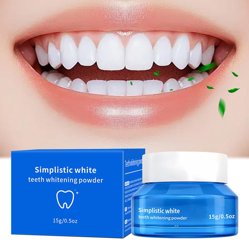 Simplistic White Teeth Whiteni - Teeth Whitening Bleach recension och pris