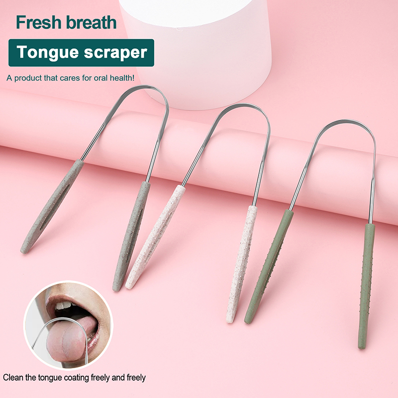 ＆1Pc Stainless Steel Tongue Sc - Tongue Scraper Metal recension och pris