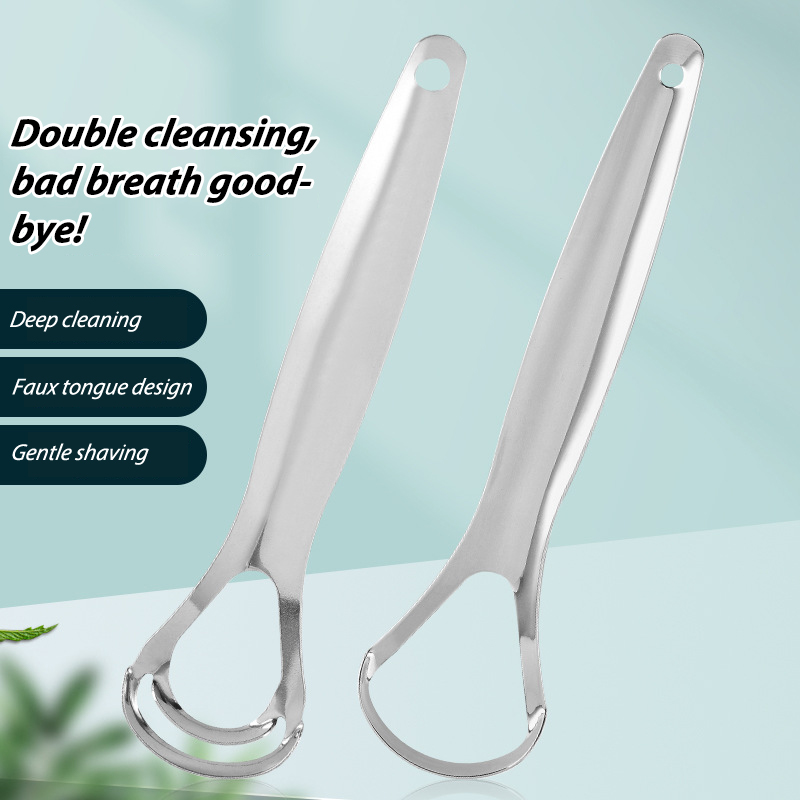 Stainless Steel Tongue Scraper - Tongue Scraper Metal recension och pris