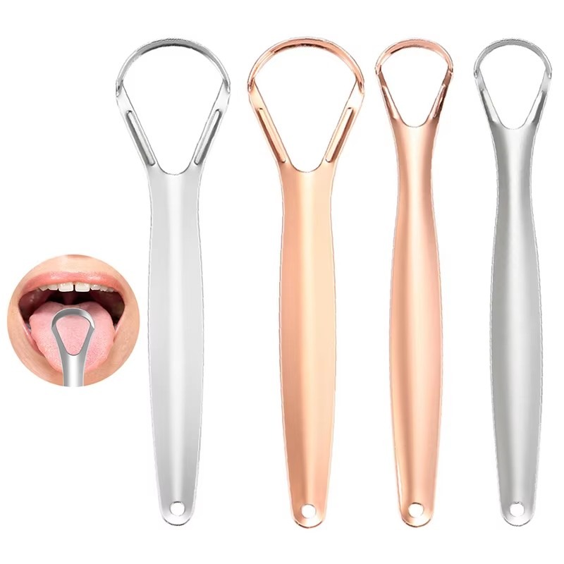 Premium 1pcs Metal Tongue Scra - Tongue Scraper Metal recension och pris