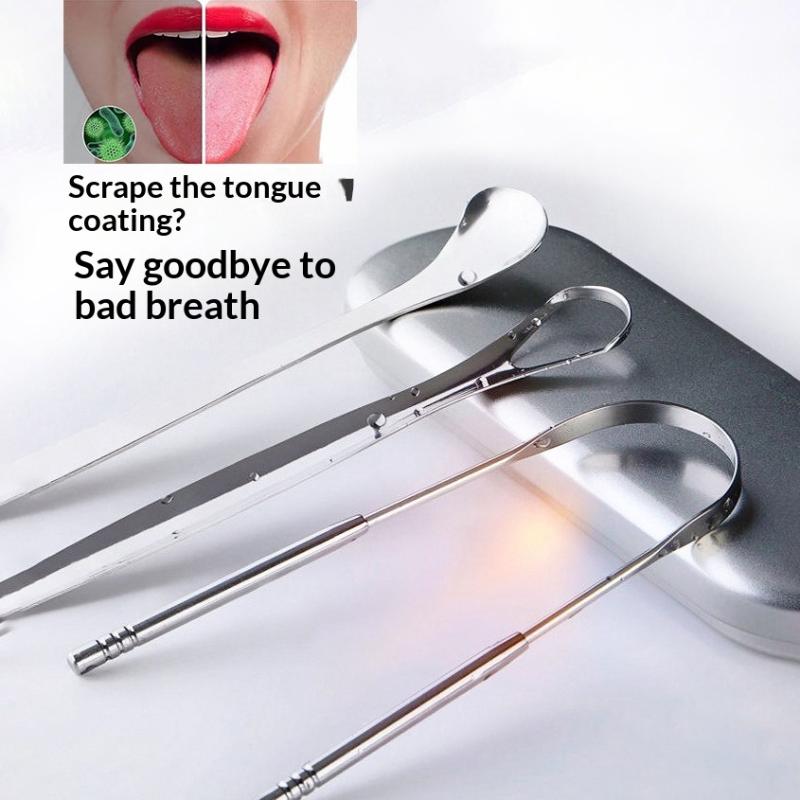 Stainless Steel Tongue Scraper - Tongue Scraper Metal recension och pris