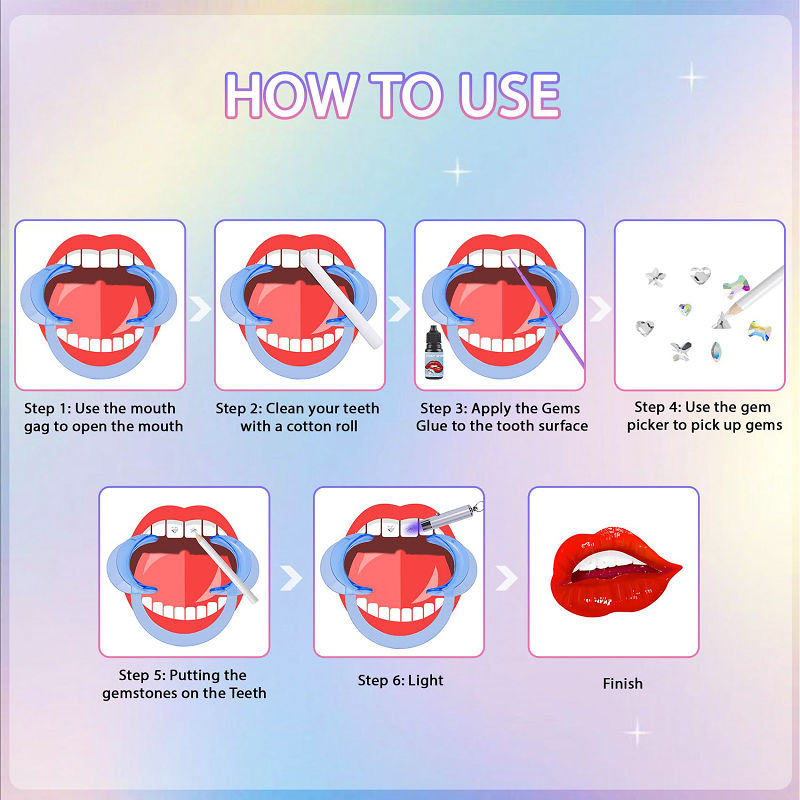 Dental Gems, Crystal Diamond S - Tooth Gem Kit recension och pris
