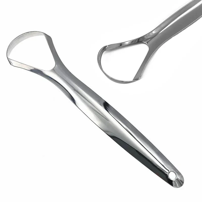 Halitosis Tongue Coating Tongu - Tongue Scraper Metal recension och pris