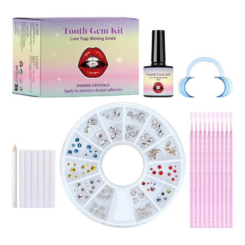Teeth Shiny Stickers Tooth Cry - Tooth Gem Kit recension och pris