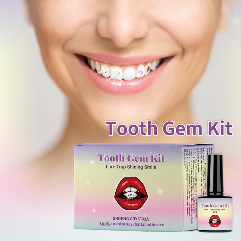 Teeth Shiny Stickers Tooth Cry - Tooth Gem Kit recension och pris