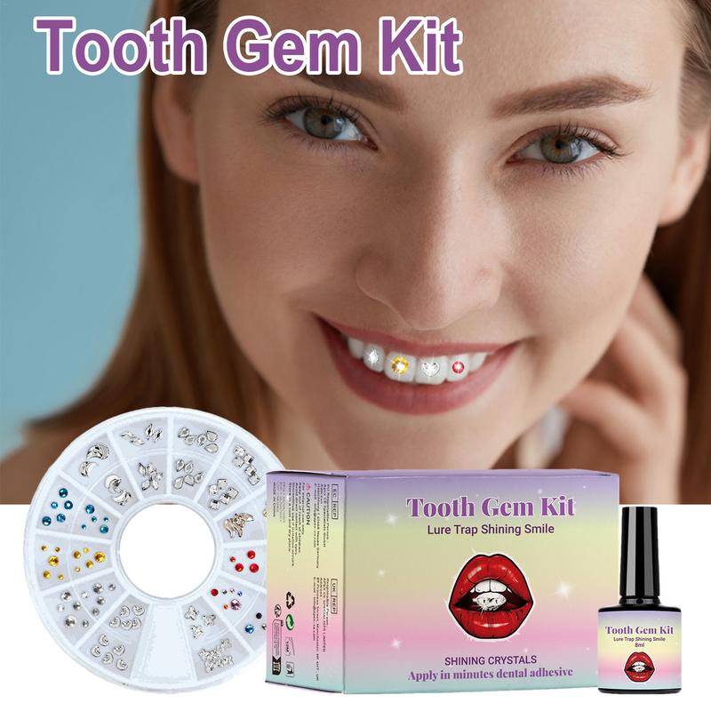 Teeth Shiny Stickers Tooth Cry - Tooth Gem Kit recension och pris