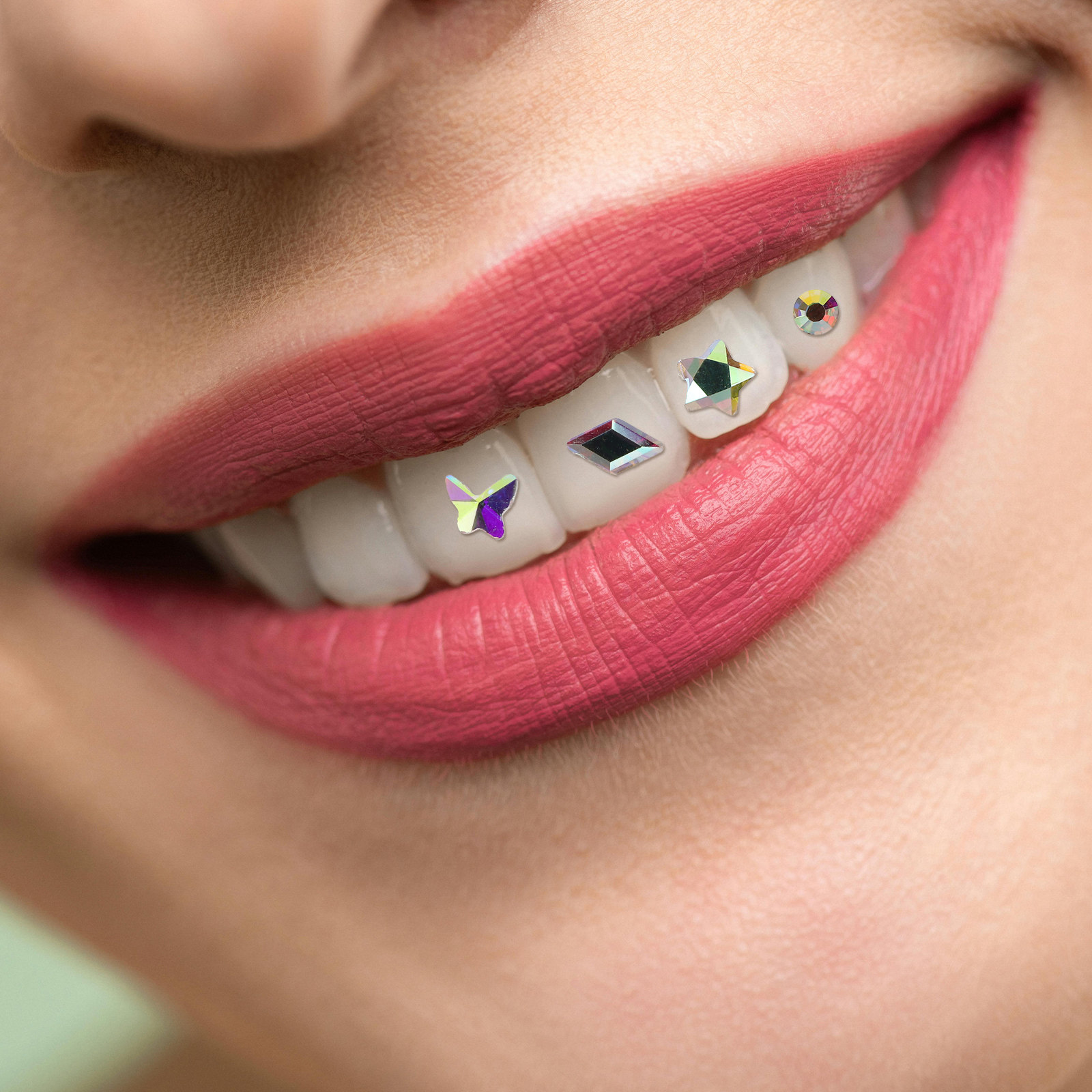 1Set Complete Teeth Gems Kit C - Tooth Gem Kit recension och pris