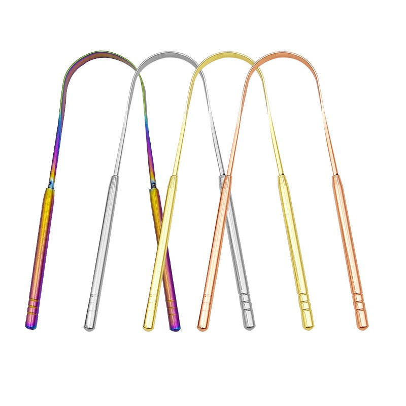 4Colors Stainless Steel Tongue - Tongue Scraper Metal recension och pris
