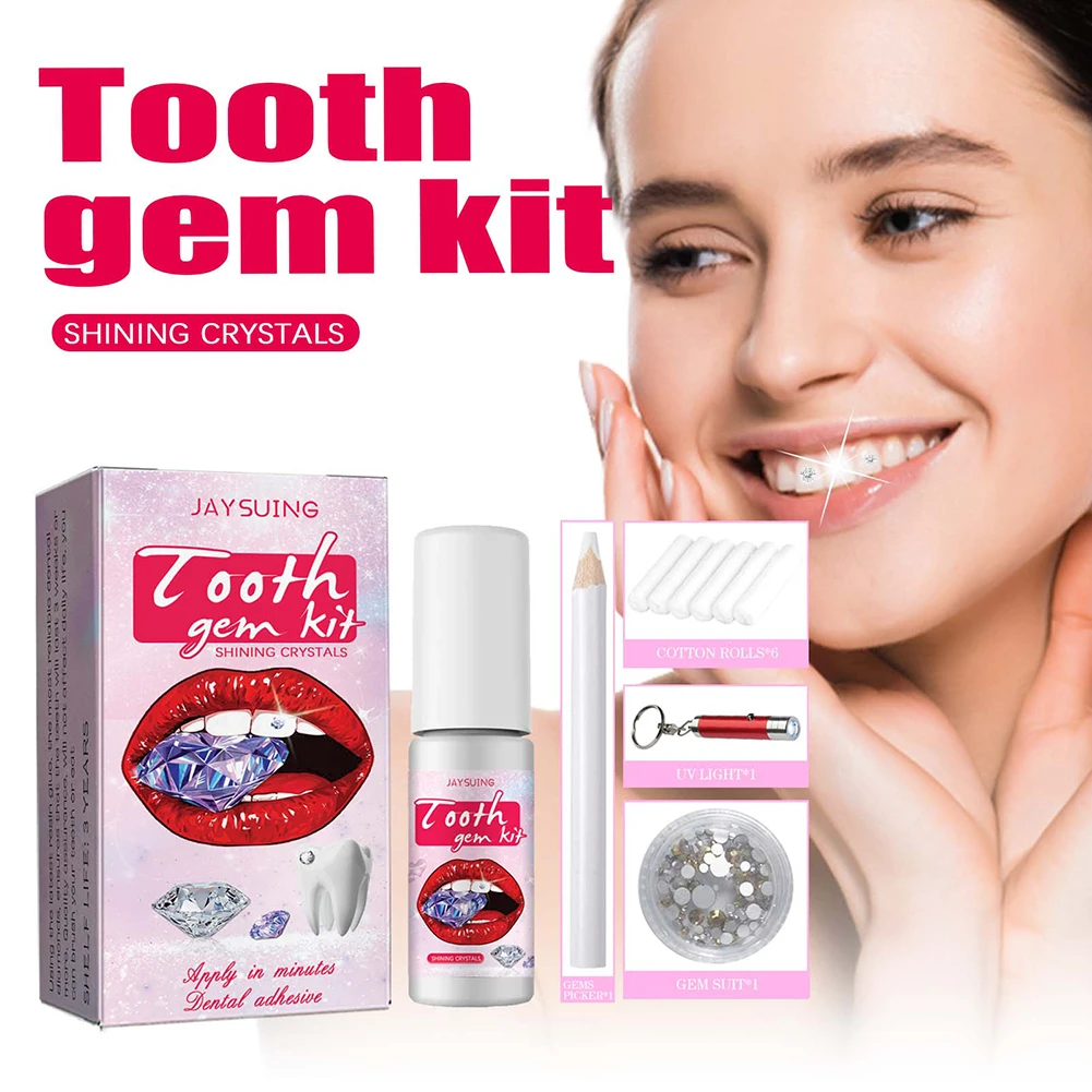 DIY Tooth Gems Kit with Crysta - Tooth Gem Kit recension och pris