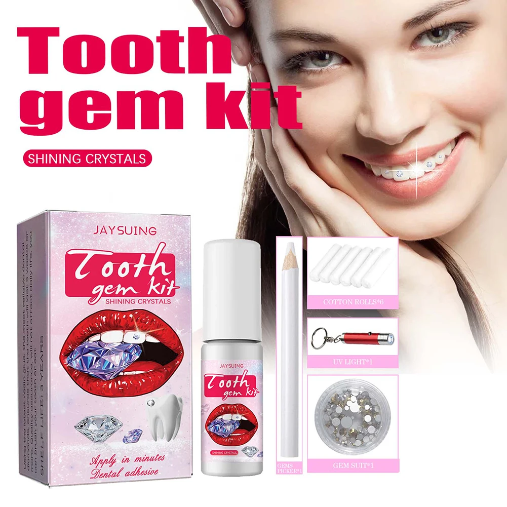 DIY Tooth Gems Kit with Crysta - Tooth Gem Kit recension och pris