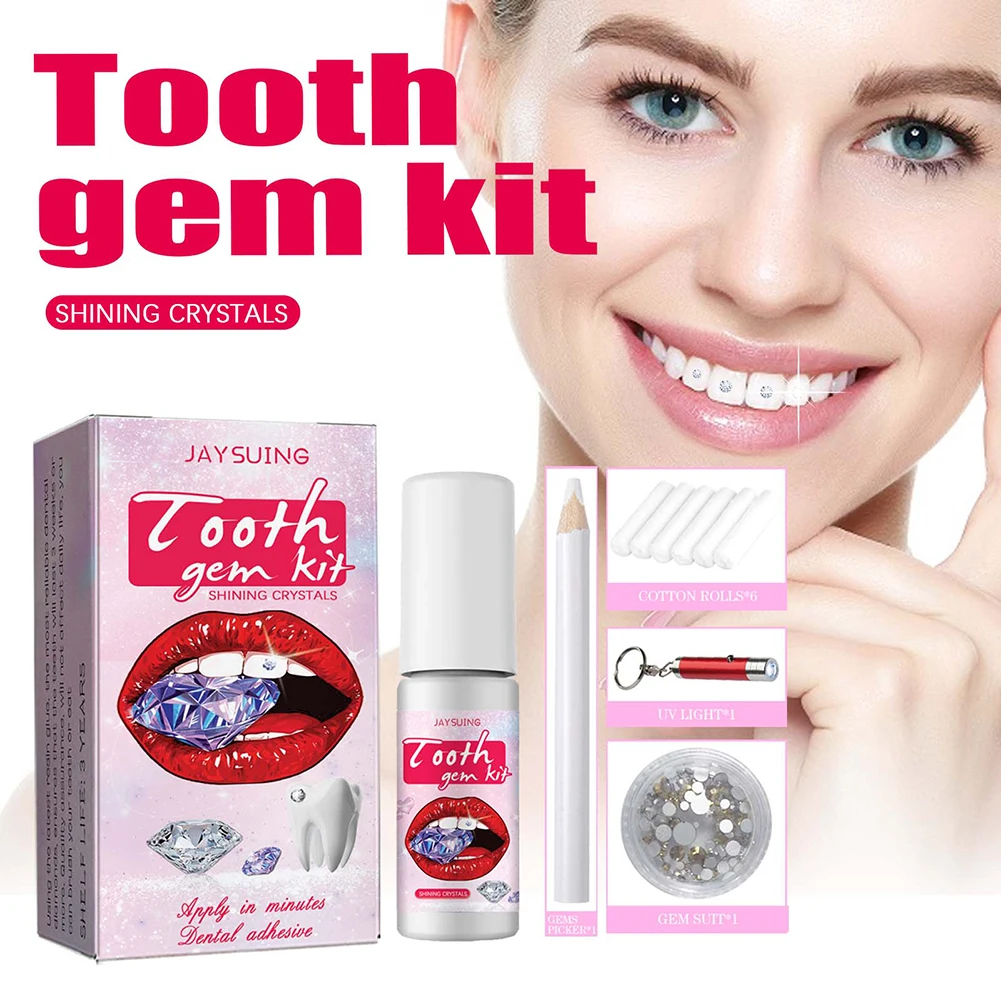 DIY Tooth Gems Kit with Crysta - Tooth Gem Kit recension och pris