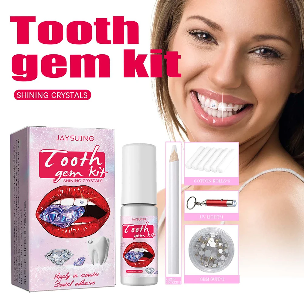 DIY Tooth Gems Kit with Crysta - Tooth Gem Kit recension och pris